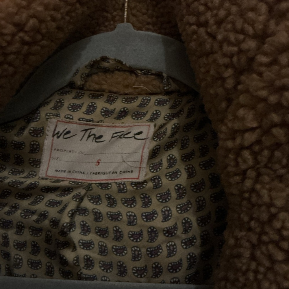 We The Free Warm Brown Teddy Jacket - Picture 3 of 3